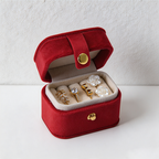 CouldNook Color Block Cube Jewelry Case - Easy Home Organizer