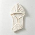 CouldNook Waffle Hair Towel Wrap - Hooded Drying Cap