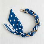 CouldNook Botanical Scarf Phone Wrist Strap - Upscale Anti‑Drop Lanyard