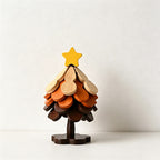 CouldNook Wooden Gourd Tree Trivet Set - Layered Display