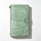 CouldNook 3-in-1 Embossed Floral A6 Notebook‑Vintage Refillable Journal