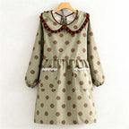 CouldNook Long-Sleeve Apron Smock - Multiple Layered Styles Collection
