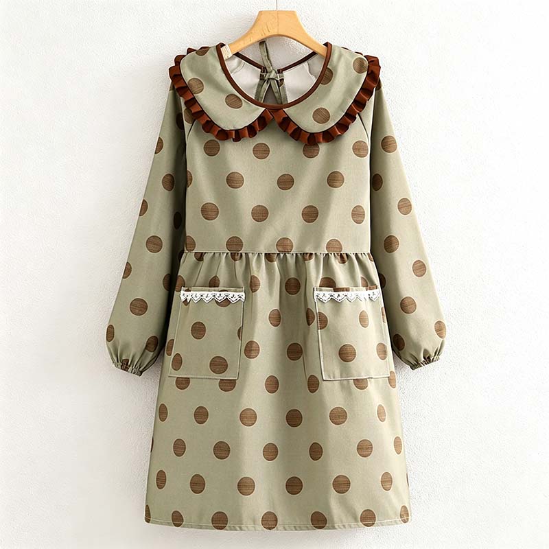 CouldNook Long-Sleeve Apron Smock - Multiple Layered Styles Collection