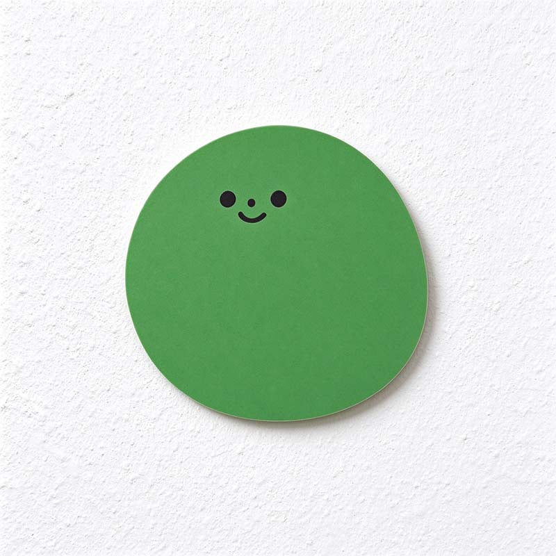 CouldNook Character Sticky Notes - Shaped Color Blocks And Expressive Faces