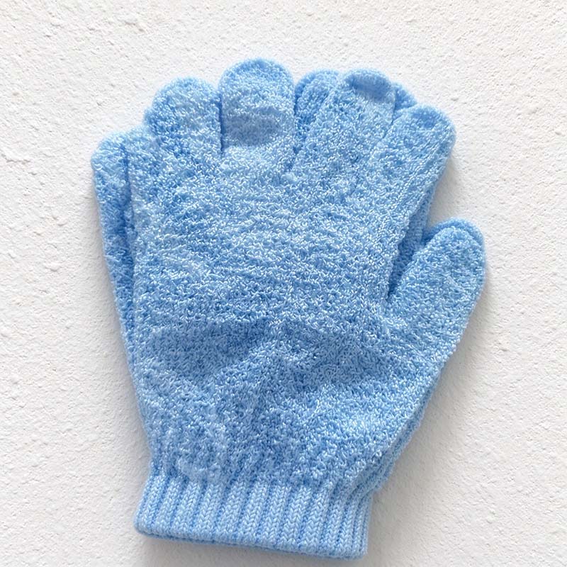 CouldNook Bath Glove - Looped Texture and Ribbed Wrist Cuff