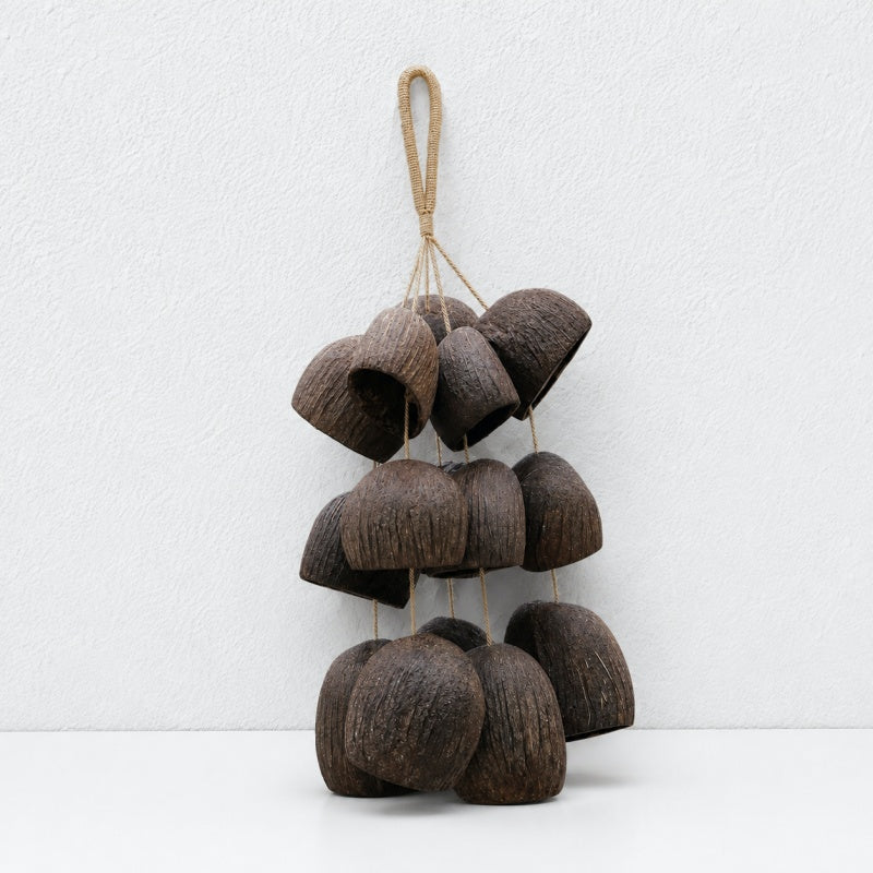 CouldNook Natural Seed Bag Charm - Forest Nut Pendant
