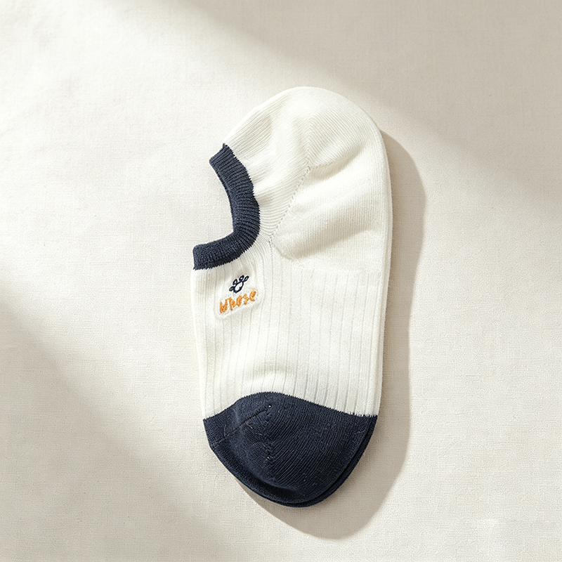 CouldNook Cartoon Pattern Ankle Socks - Light Vanity Accent