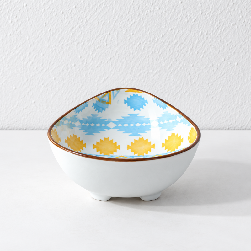 CouldNook Patterned Dipping Bowl - Colorful Geometric Interiors