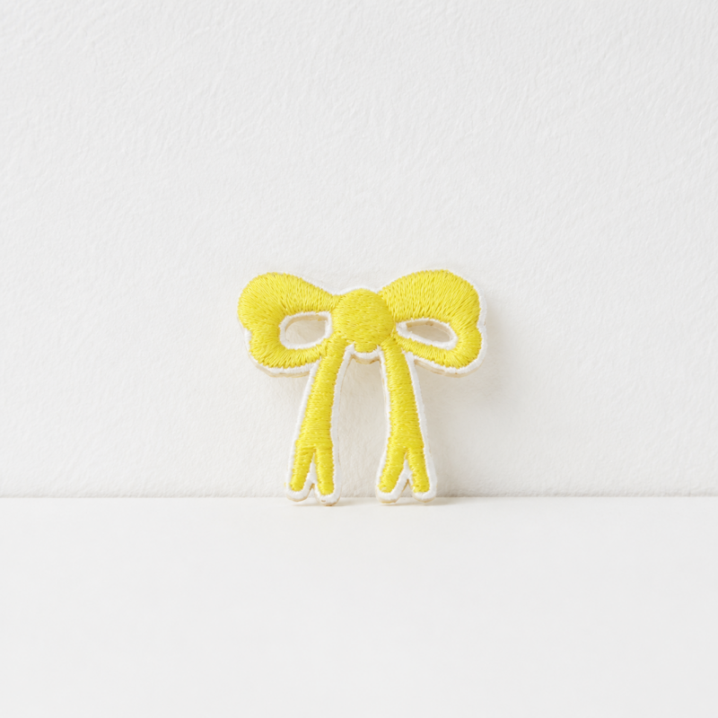 CouldNook Mini Bow Embroidered Patch - Pastel Single and Group Options