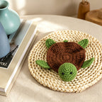 CouldNook Yarn Character Coaster - Seven Animal and Flower Shapes