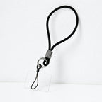 CouldNook Knotted Rhinestone Phone Wrist Strap - Clear Tether Tab