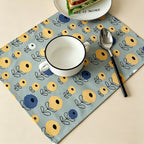 CouldNook Printed Cotton Tea Towel - Retro Scandi Apple Dining Napkin