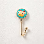 CouldNook Decorative Tabletop Bag Hook - Round Top and Curved Arm