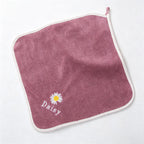 CouldNook Daisy Hand Towel - Soft Square Hanging Cloth