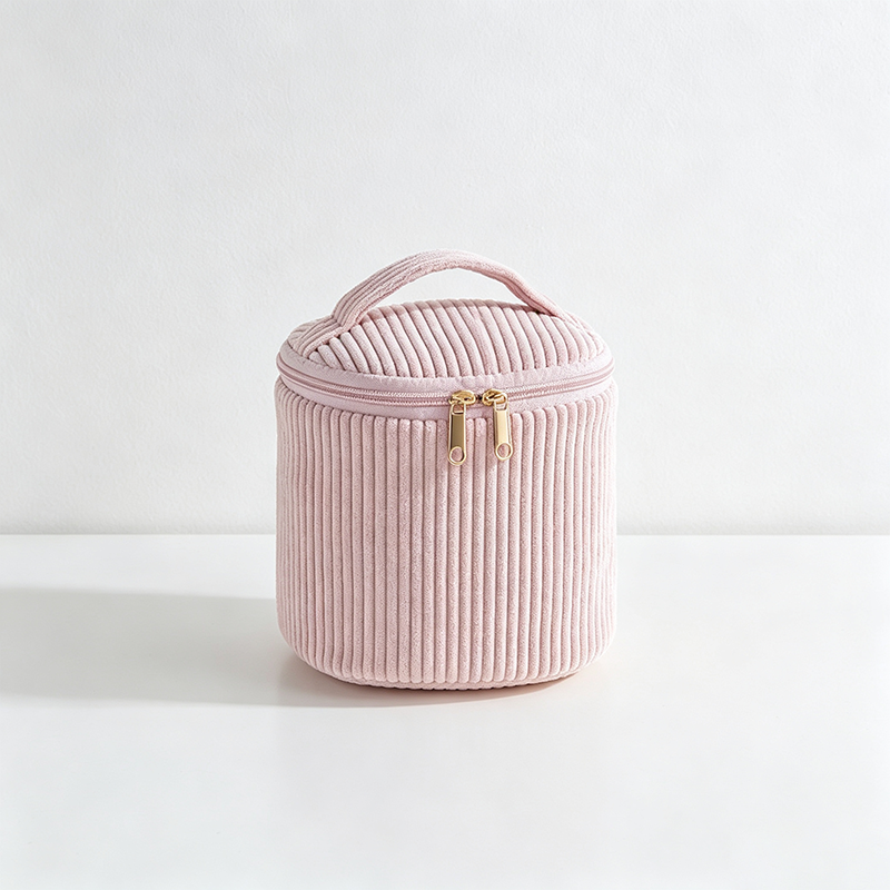 CouldNook Corduroy Cosmetic Bag - Vanity Storage Accent