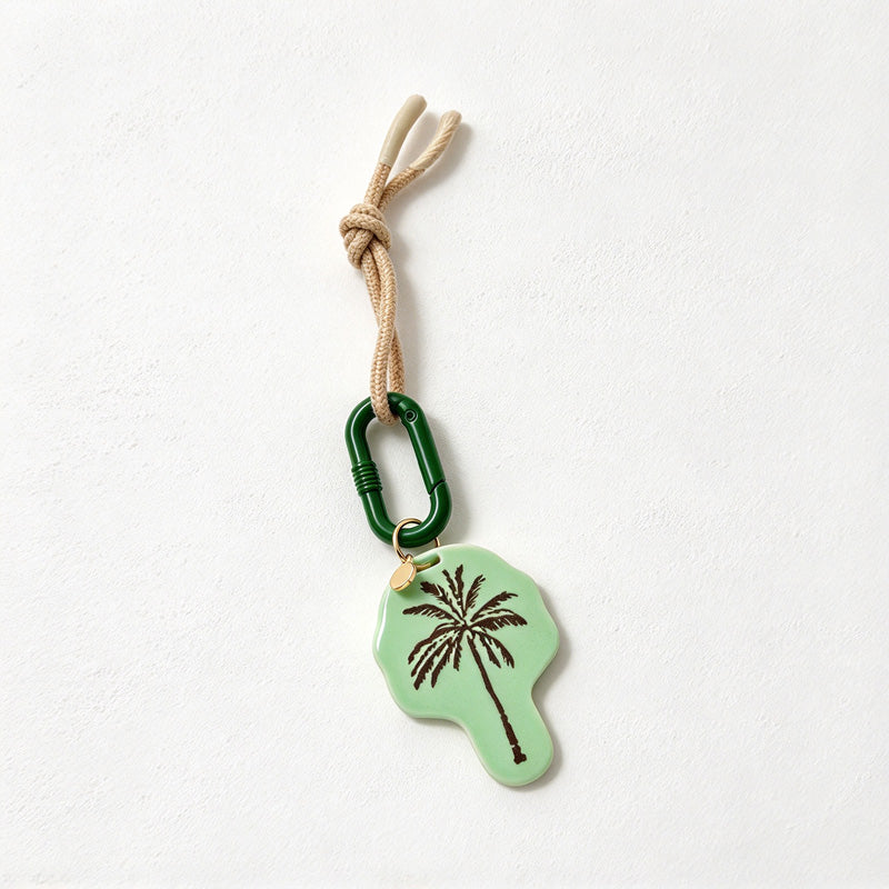 CouldNook Coastal Bag Charm - Knotted Cord and Clip