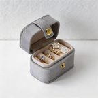 CouldNook Color Block Cube Jewelry Case - Easy Home Organizer