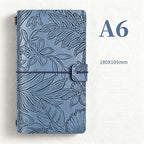 CouldNook A6 Floral Travel Notebook - Snap Closure Collection