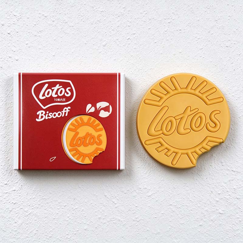 CouldNook Snack-Shaped Mini Notebook - Bite Detail And Sculpted Cover