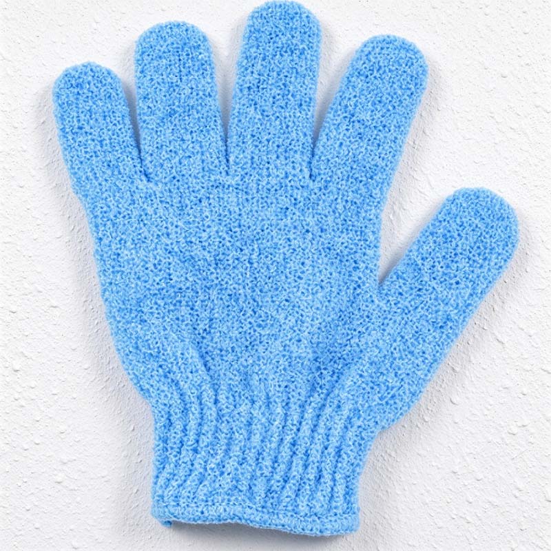 CouldNook Bath Glove - Looped Texture and Ribbed Wrist Cuff