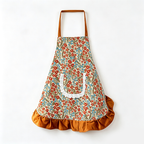 CouldNook Floral Pattern Apron - Kitchen Wear Accent