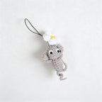 CouldNook Yarn Sprout Character Keychain - Three Attachment Styles