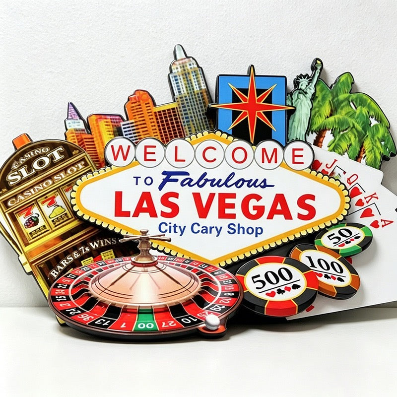 US Travel Souvenir Refrigerator Fridge Magnet - American Landmark Fridge Decor