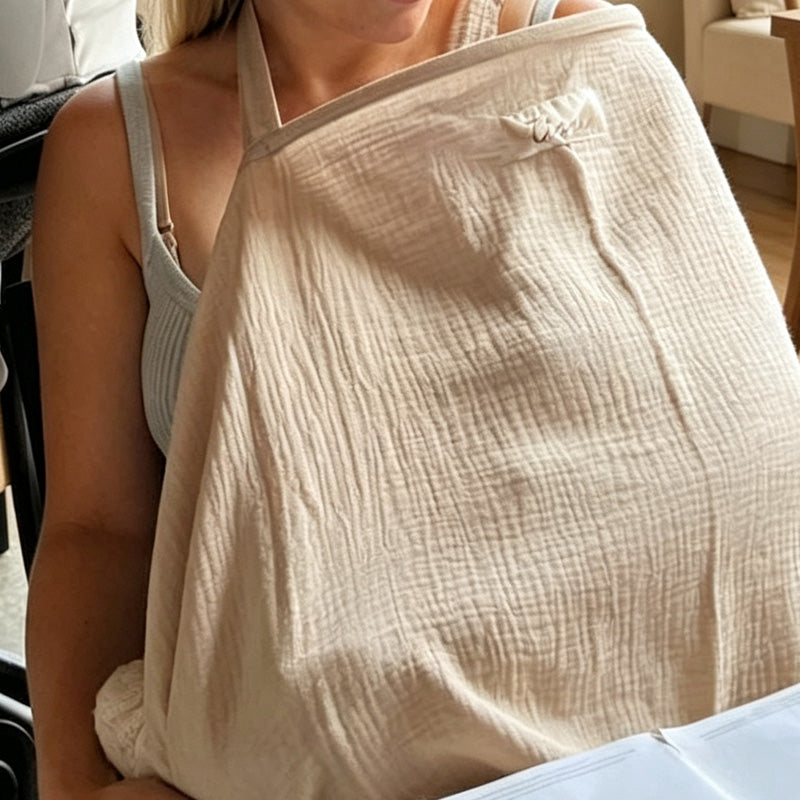 CouldNook Cotton Nursing Cover - Color and Fastener Combinations