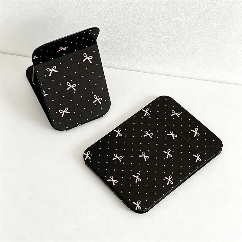 CouldNook Folding Tabletop Mirror - Floral Character Cover Options