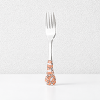 CouldNook Children Flatware - Colorful Cartoon Animal Handles Accent