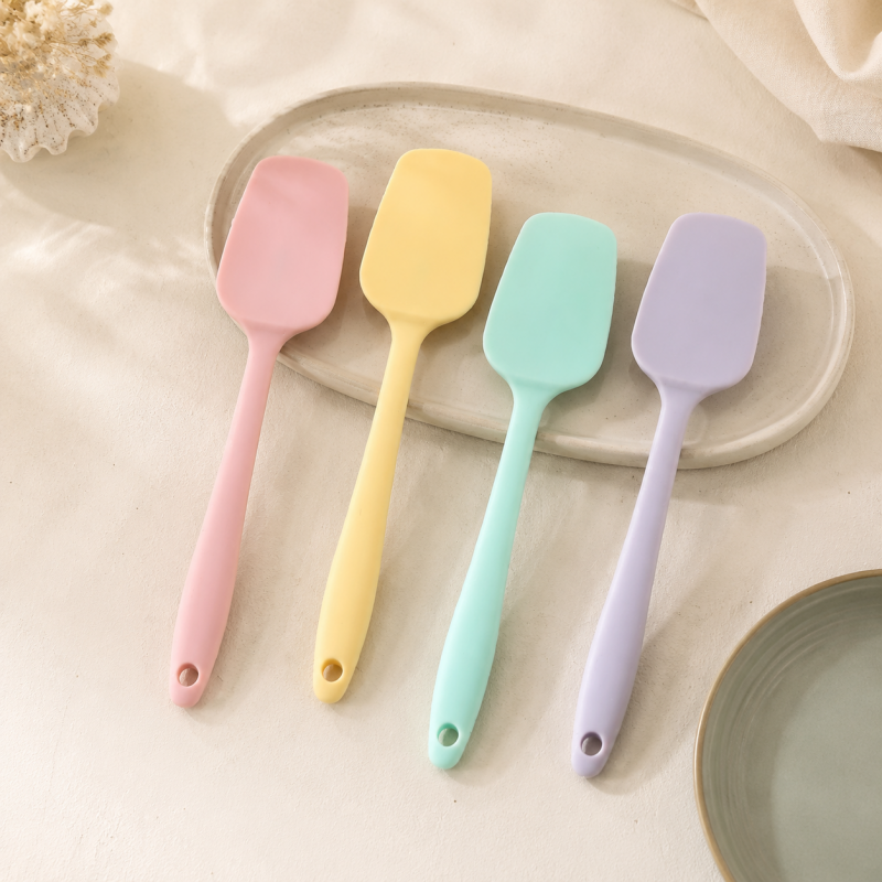 CouldNook Silicone Spatula - Four Soft Pastel Color Choices