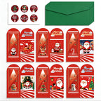 CouldNook Holiday Greeting Card Set - Christmas Birthday Assortments