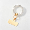 CouldNook Rhinestones Set Phone Strap with Rounded Links