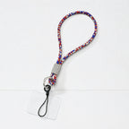 CouldNook Knotted Rhinestone Phone Wrist Strap - Clear Tether Tab