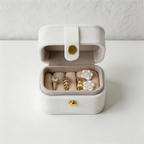 CouldNook Color Block Cube Jewelry Case - Easy Home Organizer