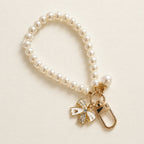 CouldNook Fluffy Pom Lanyard - Crystal Phone Charm