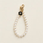 CouldNook Fluffy Pom Lanyard - Crystal Phone Charm