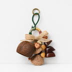 CouldNook Natural Seed Bag Charm - Boho Nut Pendant
