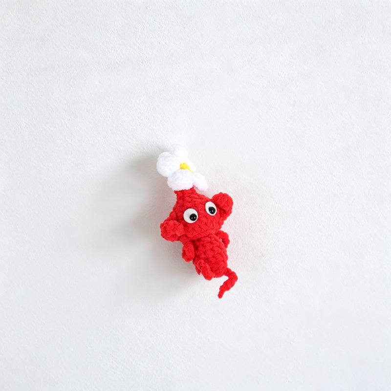 CouldNook Yarn Sprout Character Keychain - Three Attachment Styles