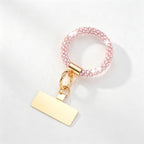 CouldNook Rhinestones Set Phone Strap with Rounded Links