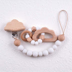 CouldNook Beaded Teether - Animal Shapes and Matching Clip Choices