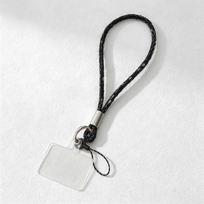 CouldNook Rhinestones Set Phone Strap with Figure-Eight Links