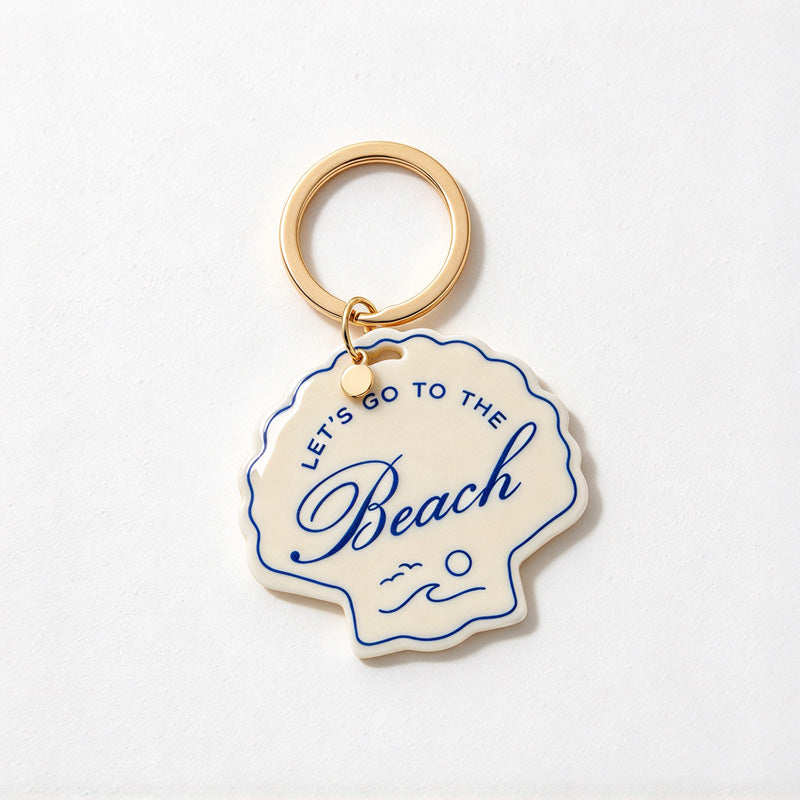 CouldNook Coastal Bag Charm - Knotted Cord and Clip