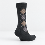 CouldNook Argyle Split-Toe Socks - Diamond Pattern