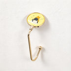 CouldNook Decorative Tabletop Bag Hook - Round Top and Curved Arm