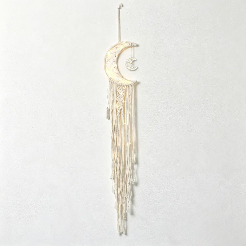 CouldNook Macrame Wall Hanging-Boho Woven Tapestry Home Decor