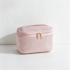 CouldNook Corduroy Cosmetic Bag - Vanity Storage Accent