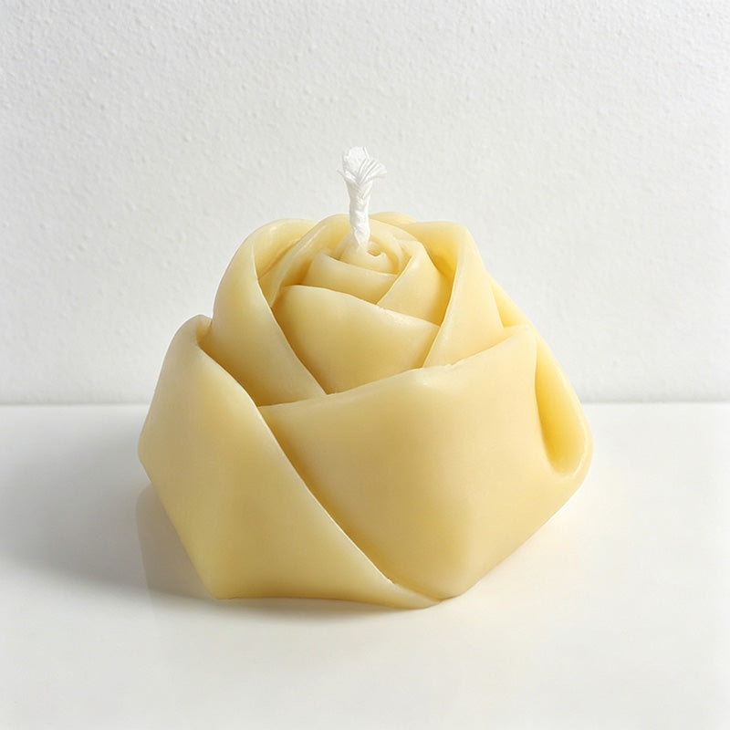 CouldNook Scented Candles - Handmade Sculpted Rose Shaped Candle