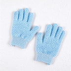 CouldNook Bath Glove - Looped Texture and Ribbed Wrist Cuff