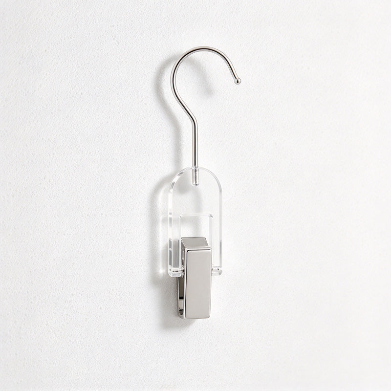 CouldNook Hanging Display Clip - Long Hook And Rounded Panel Body